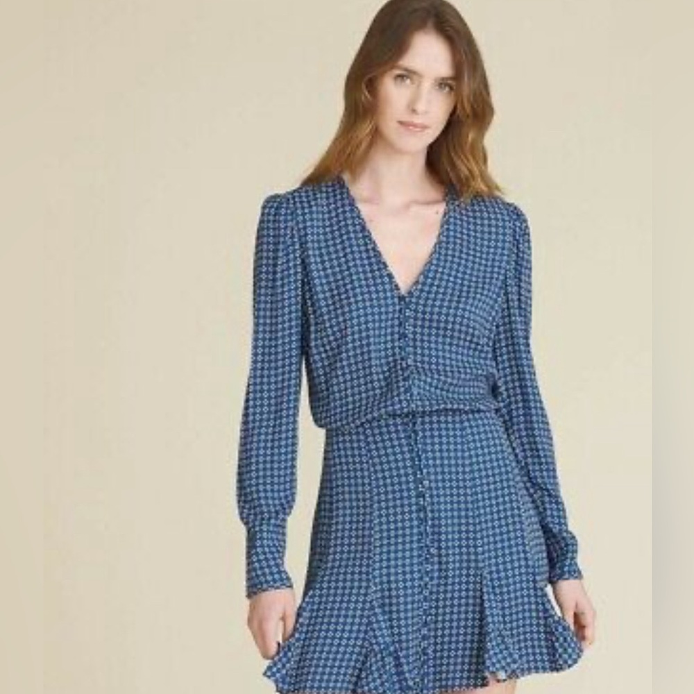 Veronica Beard Blue Dress NWT